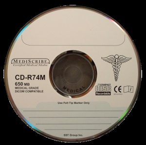 TDK CD-R 80 min, MEDICAL Grade, 700MB, Silver Thermal P