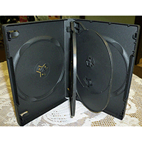DVD Case - Multi-5 Black 27mm Spine Booklet Clips