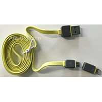Earldom WZNB-21: 2 in 1 iPhone & Micro USB -Yellow