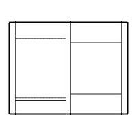 Klone 41022C: Trayliner/Front insets for Neato Klone 41022C: Trayliner/Front insets for Neato