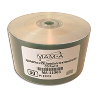 MAM-A 11066: DA-80 CD-R No Logo Top 50-Stack