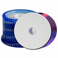 Prodisc / Spin-X 46152603: DVD+R 16x White Inkjet