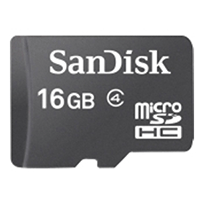 SanDisk SDSDQ-016G-A4: MicroSDHC Memory Card 16GB SanDisk SDSDQ-016G-A4: MicroSDHC Memory Card 16GB