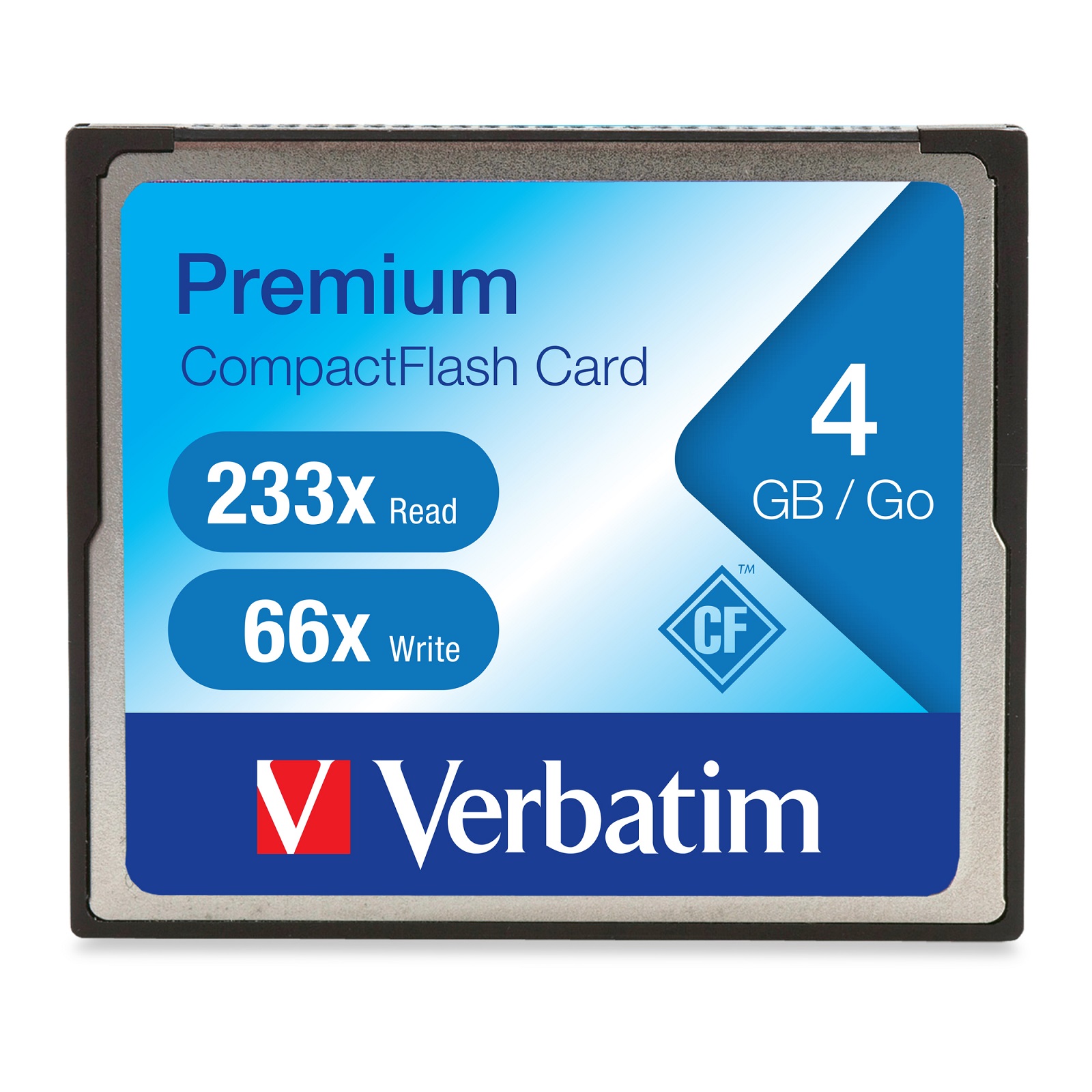 Verbatim 95500 Premium CompactFlash Card 4GB from Am-Dig