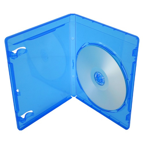 Blue Ray Case - Single w/ Logo and Outer Sleeve from Am-Dig