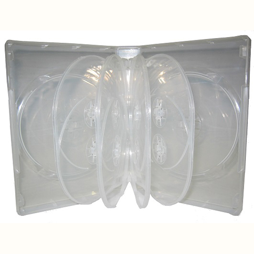 DVD Case - Super Clear Multi-10 33mm Spine from Am-Dig