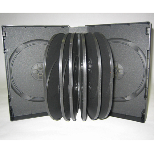 DVD Case - Multi-14 Black 44mm Spine High Quality from Am-Dig