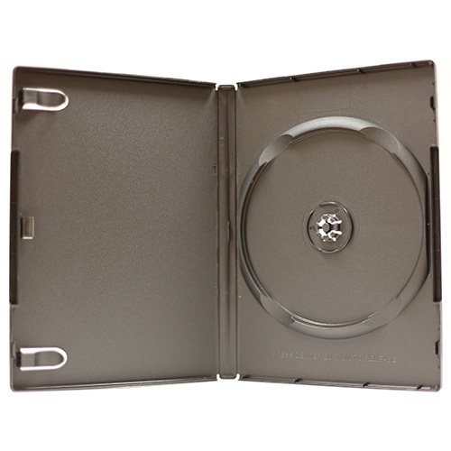 DVD Case - Black Single 14mm 100% Virgin USA Made from Am-Dig