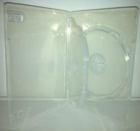DVD Case - Clear Triple 14mm With Flip Tray from Am-Dig