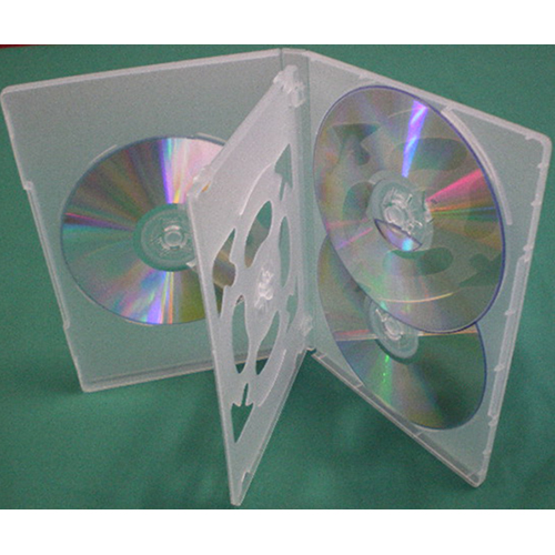 DVD Case - Multi-5 Clear 14mm Spine - Swing Tray from Am-Dig