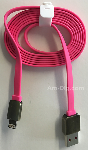 Earldom WZNB-06: Digital iPhone 5/6 Cable - Pink from Am-Dig