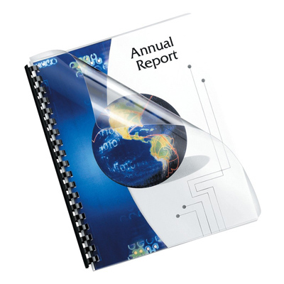 Fellowes 52043: Crystal Clear Binding Covers from Am-Dig