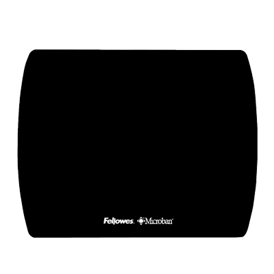 Fellowes 5908101 Mouse Pad Thin Microban Black