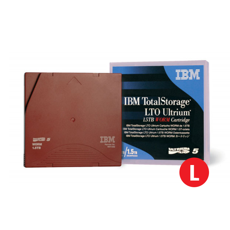 IBM 46X6666 LTO Ultrium 5 1.5TB/3.0TB w/ Barcode Label