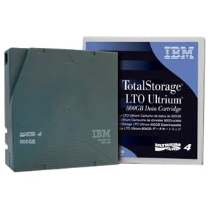 IBM 95P4437 LTO Ultrium-4 800GB/1.6TB with Barcoded Lab