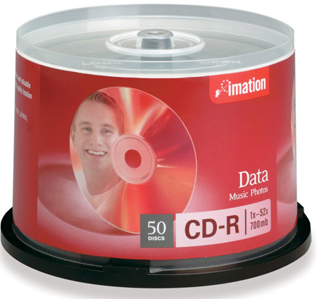 Imation 17516: CD-R 700MB 52x from Am-Dig