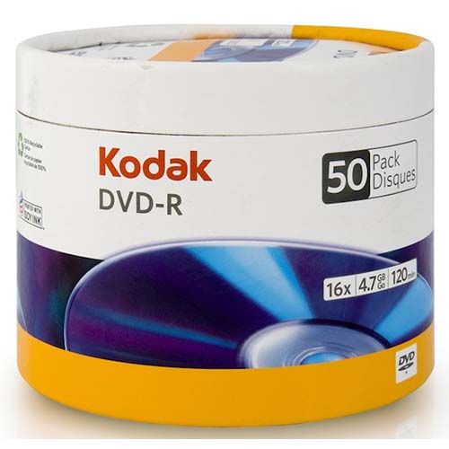 Kodak 59250: DVD-R 16x Logo Top Surface from Am-Dig