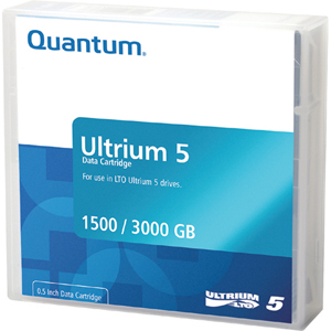 Quantum MR-L5MQN-05 LTO Ultrium 5 1.5TB/3.0TB 5pk w/Cas