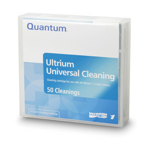 Quantum LTO Ultrium Cleaning Cartridge 50 Pass from Am-Dig