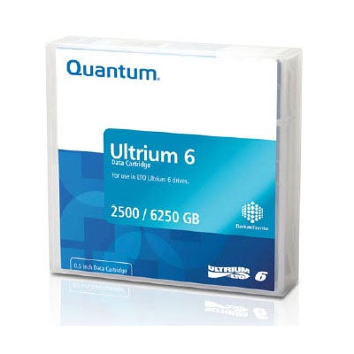 Quantum MR-L6MQN-01 LTO Ultrium-6 2.5TB/6.25TB BARIUM FERRITE from Am-Dig