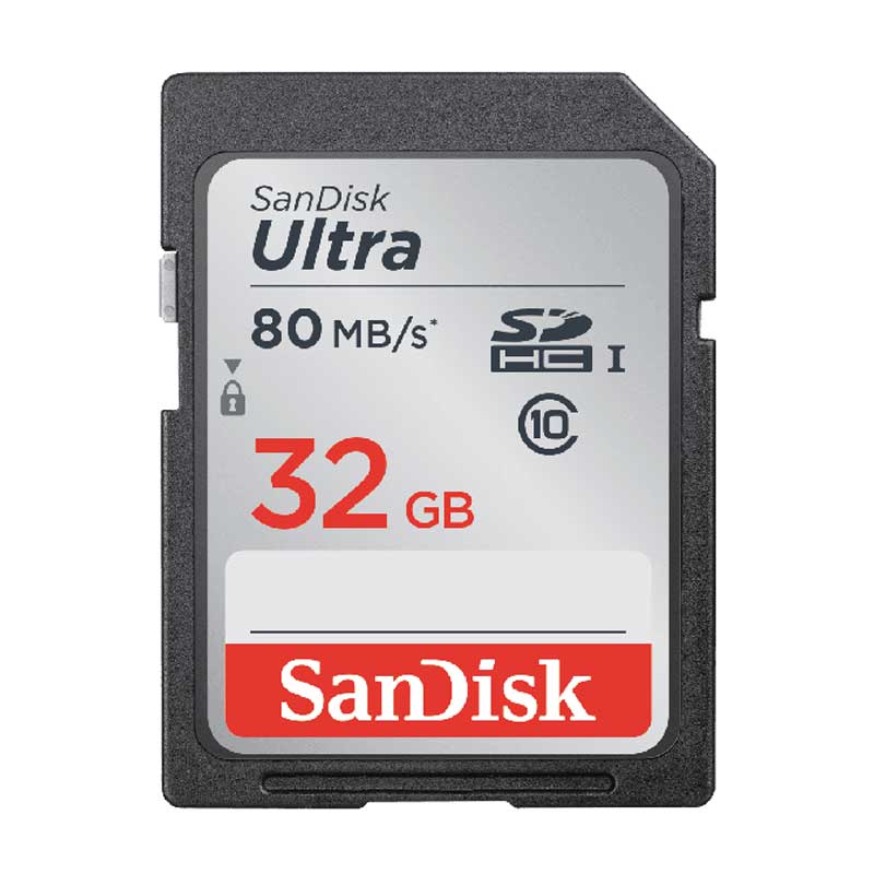 SanDisk SDSDUNC-032G-AN6IN Ultra SDHC Memory Card 32GB 