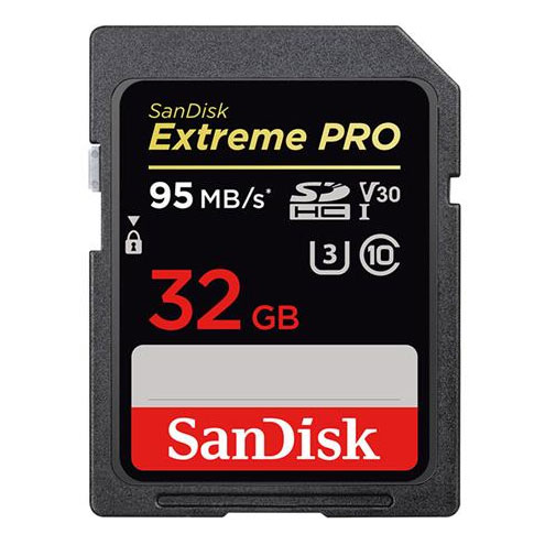 SanDisk SDSDXXG-032G-ANCIN Extreme Pro SDHC Memory Card