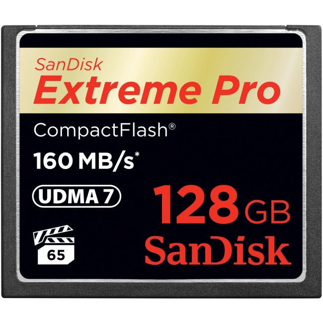 SanDisk SDCFXPS-128G-A46 Extreme Pro CompactFlash Memor