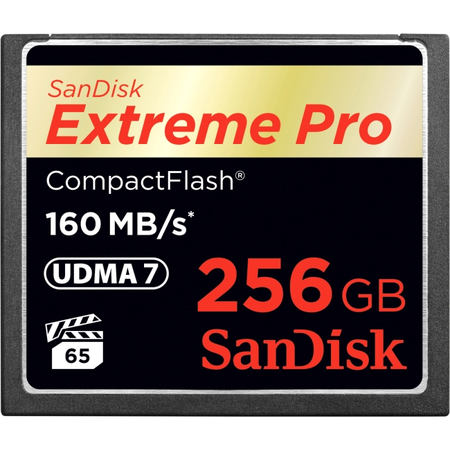 SanDisk SDCFXPS-256G-A46 Extreme Pro CompactFlash Memor