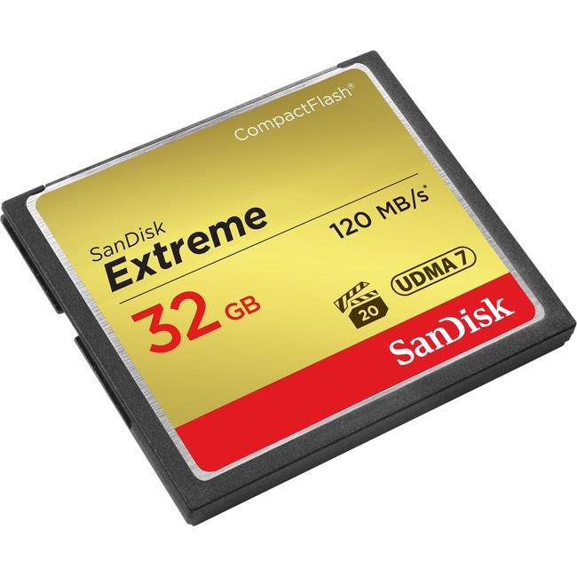 SanDisk SDCFXS-032G-A46 Extreme CompactFlash Memory Car