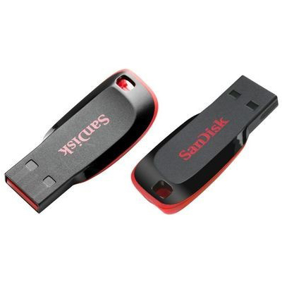 SanDisk Cruzer Blade USB Flash Drive, 32GB, SDCZ50-032G