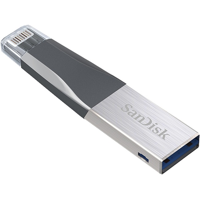 SanDisk SDIX40N-128G-GN6NE iXpand Mini USB Flash Drive 128GB USB 3.0 from Am-Dig