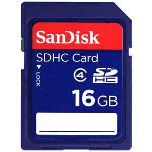 SanDisk SDSDB-016G-B35 SDHC Memory Card 16GB Class 4 Non-Retail Pkg from Am-Dig