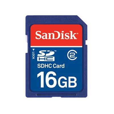 SanDisk SDSDB-016G-A46 SDHC Memory Card 16GB Class 4 Re