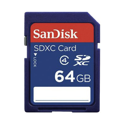 SanDisk SDSDB-064G-A46 SDXC Memory Card 64GB Class 4 Re