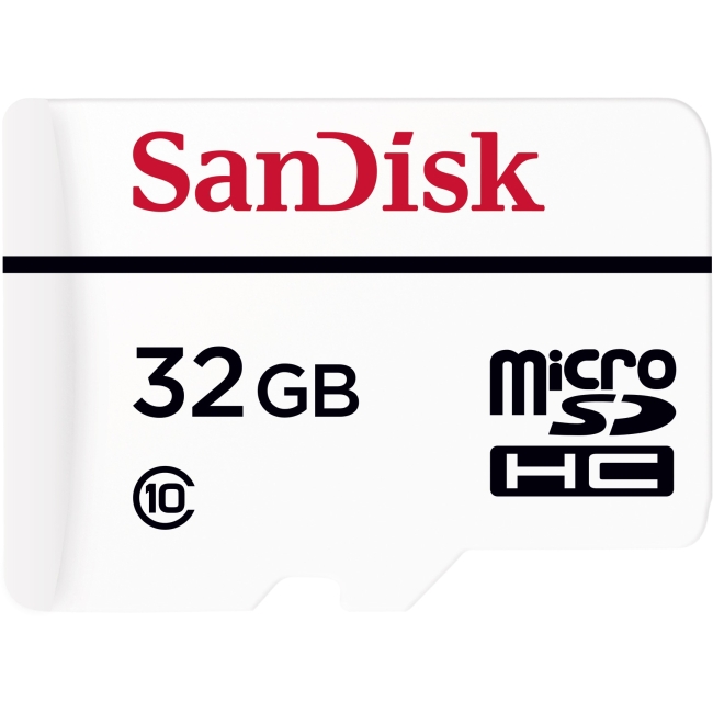 SanDisk SDSDQQ-032G-G46A Endurance microSDHC Memory Card 32GB Class 10 from Am-Dig