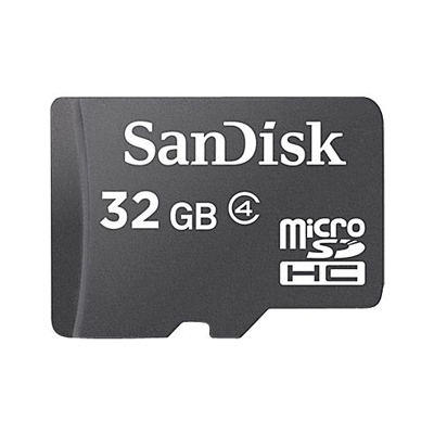 SanDisk SDSDQ-032G-A46 microSDHC Memory Card 32GB Class 4 from Am-Dig