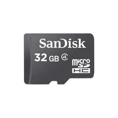 SanDisk SDSDQ-032G-A46A microSDHC Memory Card 32GB Clas