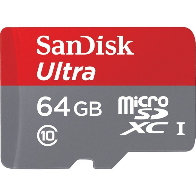 SanDisk SDSQUNC-064G-AN6IA Ultra microSDHC Memory Card 