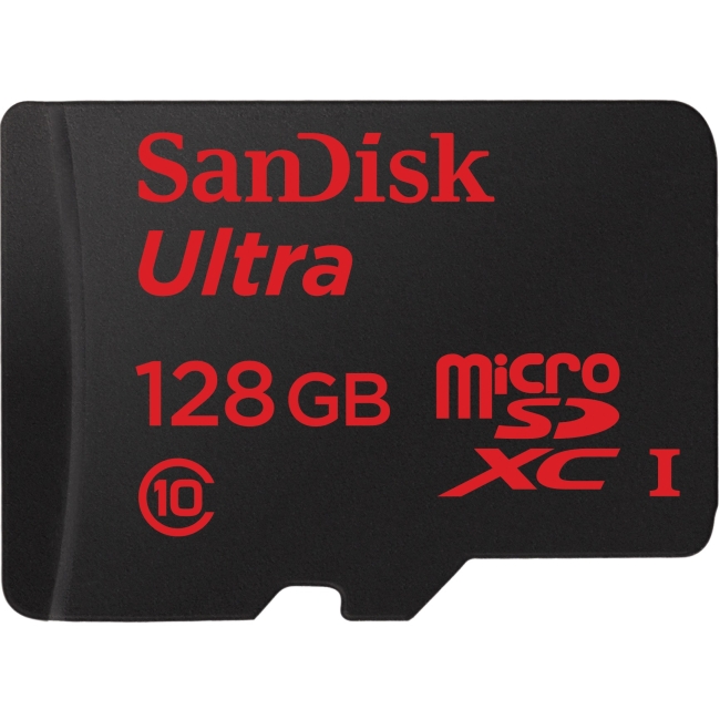 SanDisk SDSQUNC-128G-AN6IA Ultra microSDHC Memory Card 