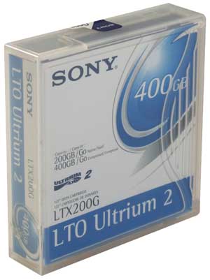 Sony LTO, Ultrium-2, 200GB/400GB