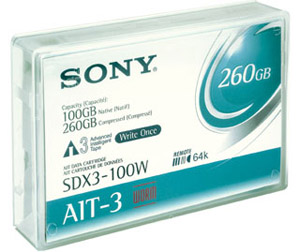 You may also be interested in the Sony AIT-2 Tape AME 50/130GB 230m WORM.