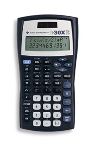 Texas Instruments TI-30X-IIS Dual Power Scientific Calc
