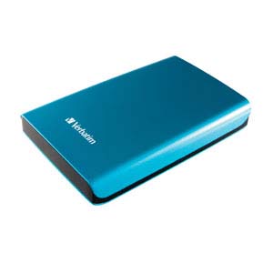 Verbatim 97656: StoreNGo Hard Drive 500GB - Blue from Am-Dig