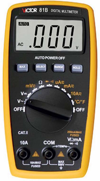 Victor VC81B 3 1/2 Digital Multimeter from Am-Dig
