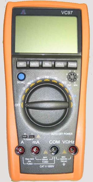 VC97 Multimeter 3 3/4 Digits from