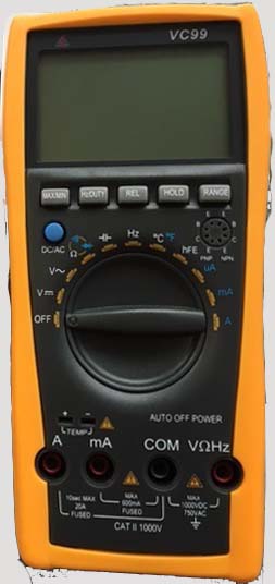 Victor VC99 Auto Range Pro Digital Multimeter from Am-Dig