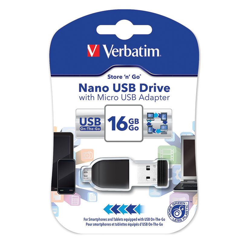 You may also be interested in the Verbatim Clip-It USB Flash Drive, 43952 16GB, U....