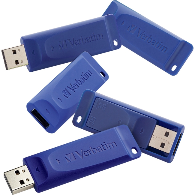 Verbatim 99121 Classic USB Flash Drive 8GB 5 Pack from Am-Dig