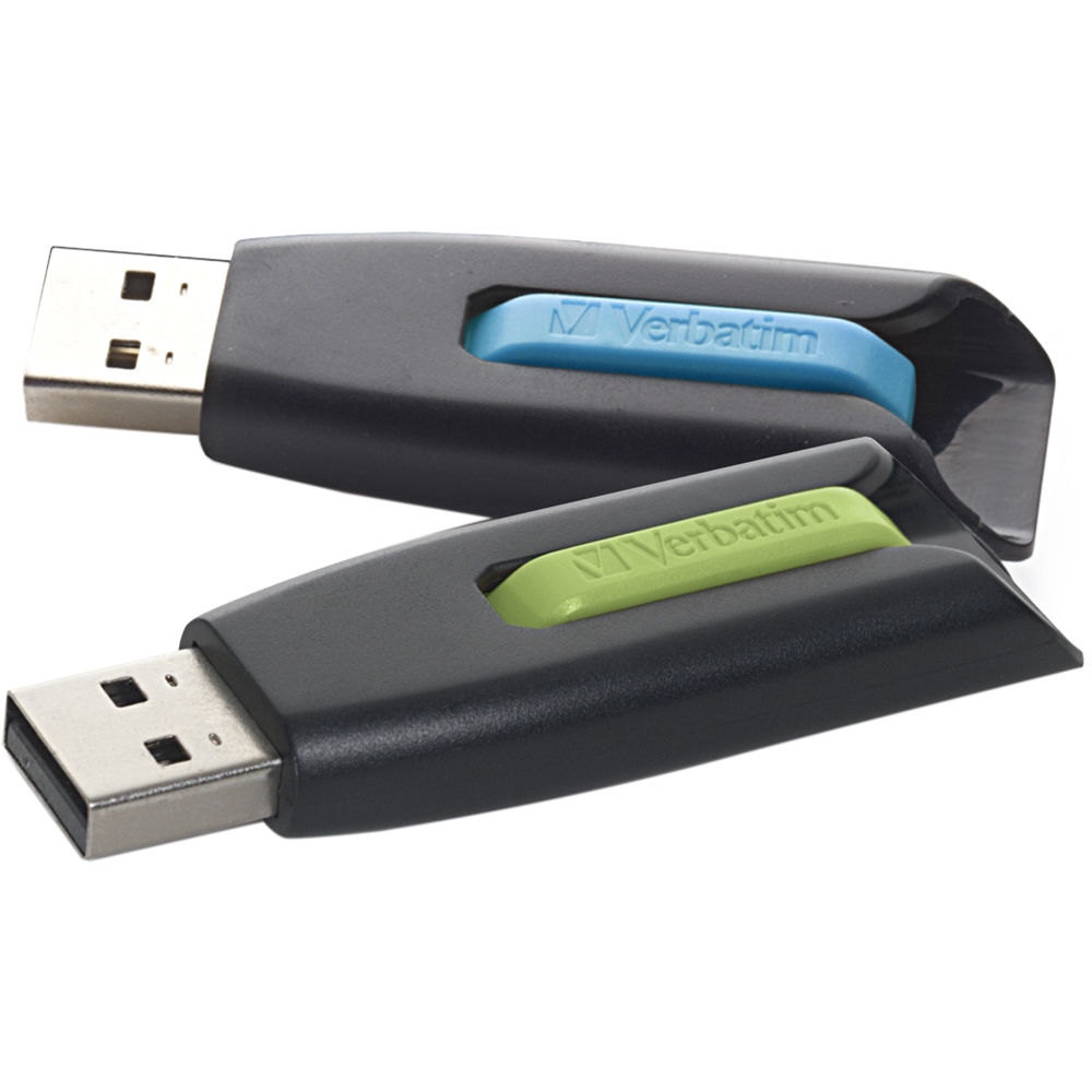 Verbatim 99127 Store n Go V3 USB Flash 32GB 2pk from Am-Dig