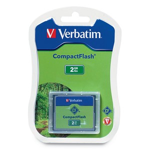 Verbatim 47012 CompactFlash Memory Card 2GB TAA
